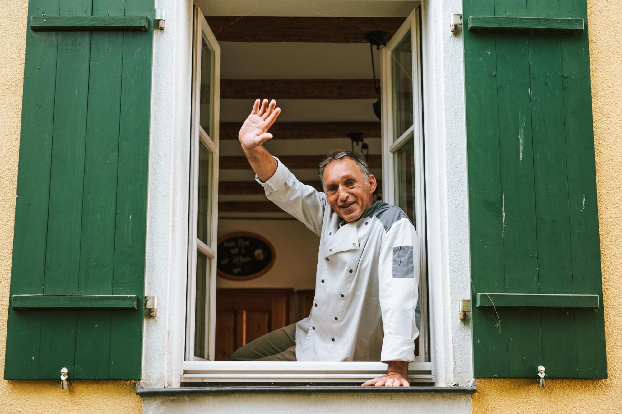 Gasthaus Zum Hirschen Muhr am See エクステリア 写真